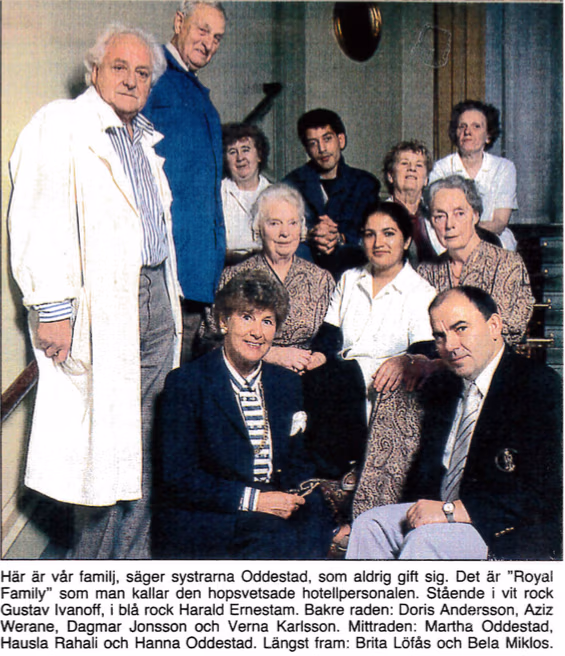 Bild över hotellpersonalen Royal Family