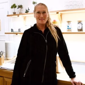 Annika Engelbrektsen, frukostansvarig på Hotel Royal