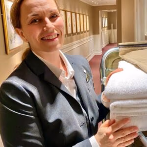 Caroline Frey, husfru på Hotel Royal