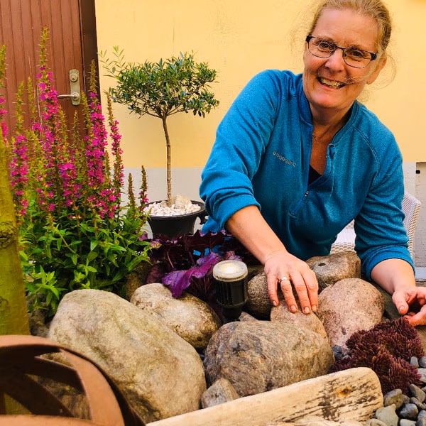 Viveka, trädgårdsmästare på Hotel Royal